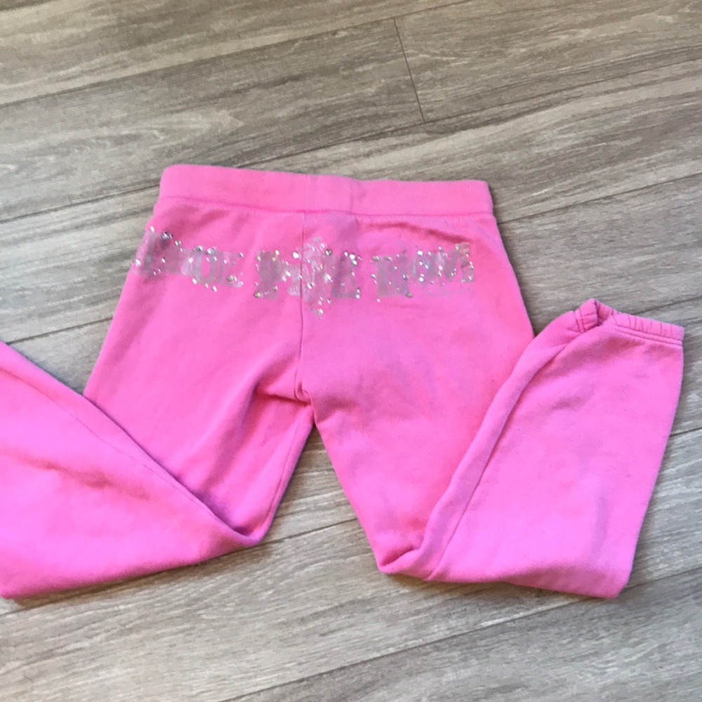 Pink brand sweats